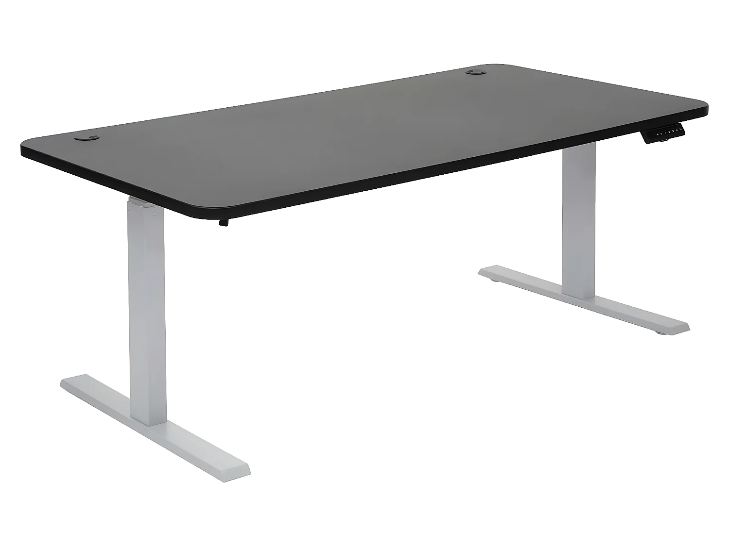 Schreibtisch MCW-D40, Schwarz, grau