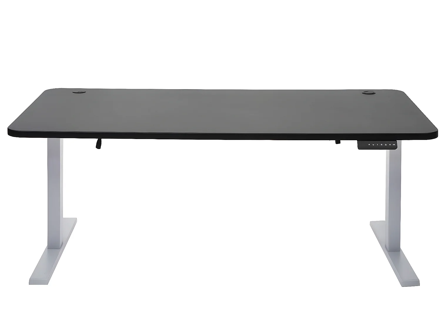 Schreibtisch MCW-D40, Schwarz, grau