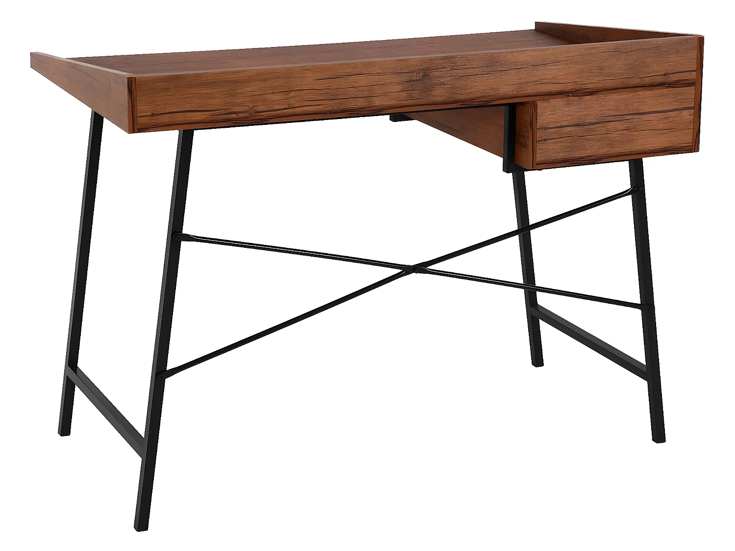 Bureau MCW-J97 3D-structuur,  bruin