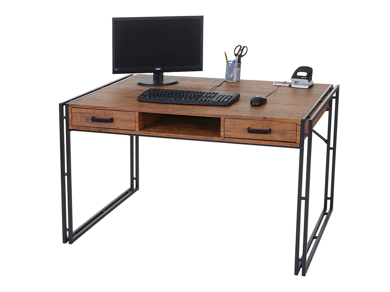 Bureau MCW-A27,  aspect chêne sauvage