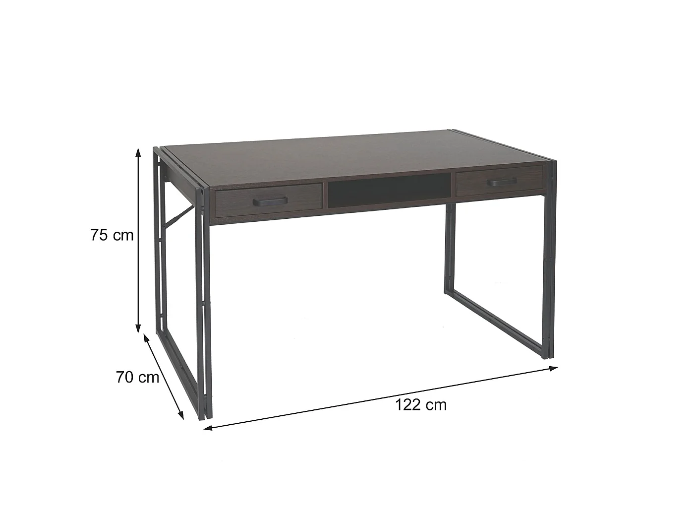 Bureau MCW-A27,  wilde eik look