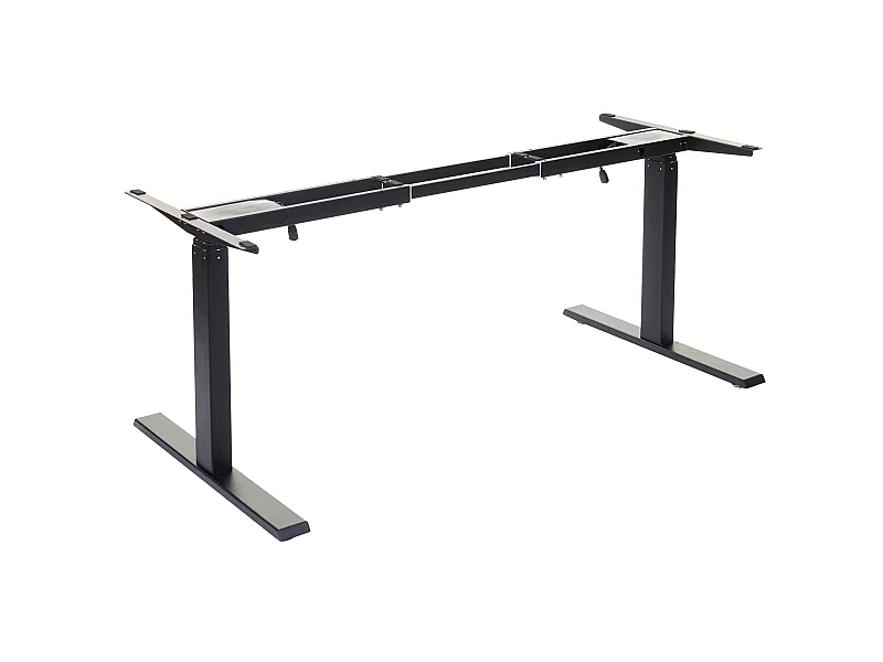Gestell MCW-D40 für Schreibtisch, Schwarz