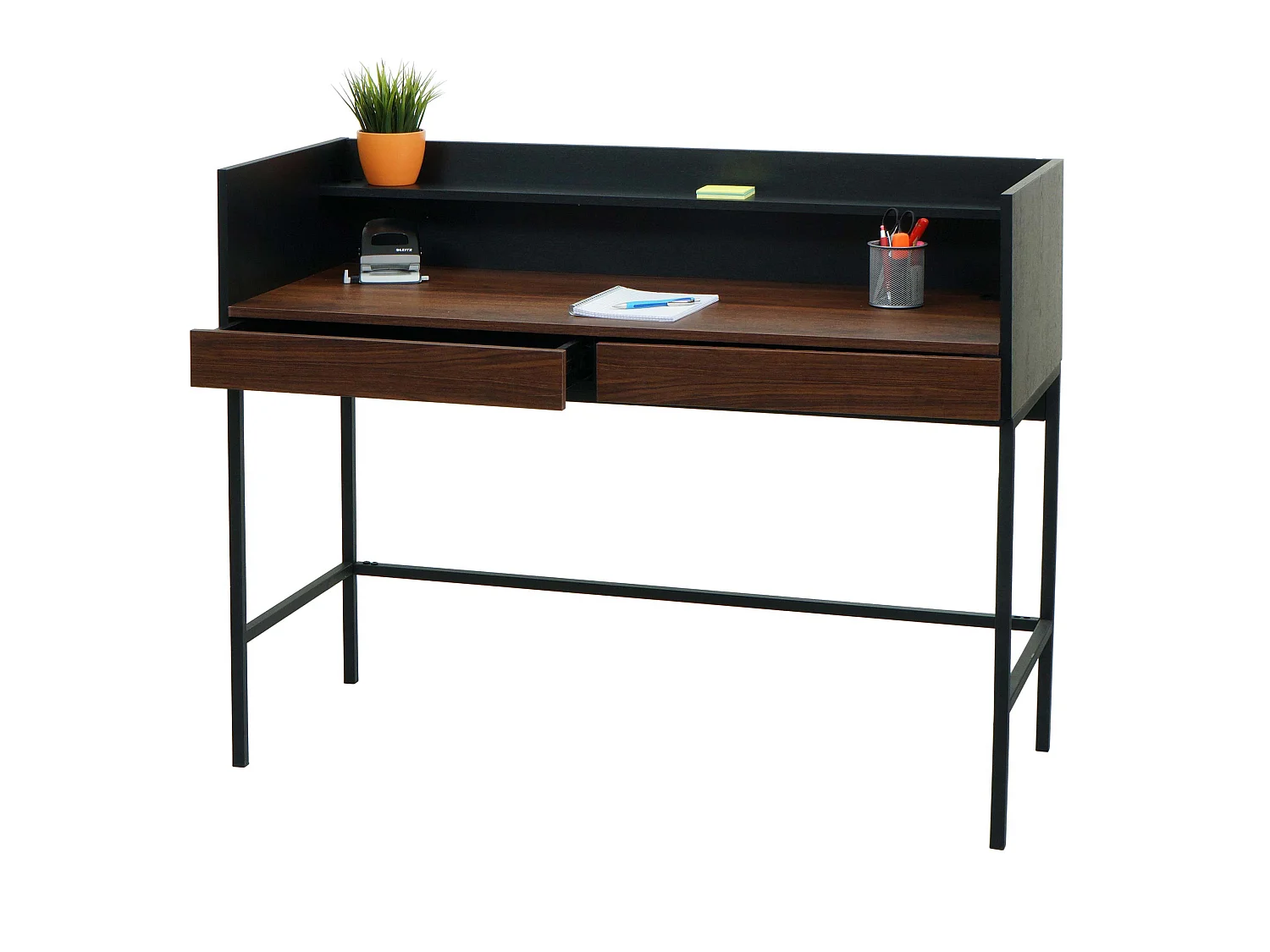 Biurko MCW-J79,  orzechowy wygląd