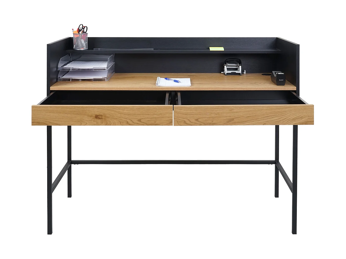 Biurko MCW-J79,  orzechowy wygląd