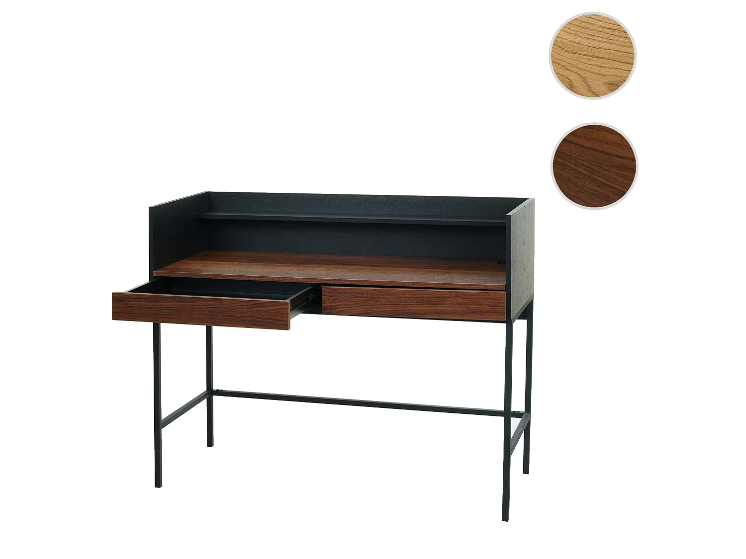 Biurko MCW-J79,  orzechowy wygląd