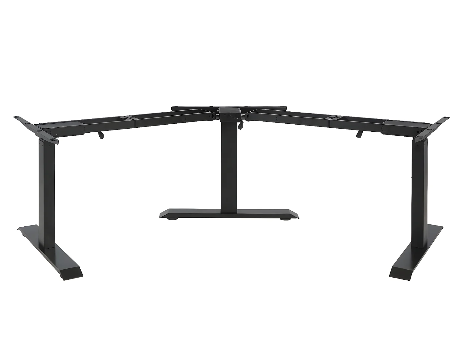 3in1 Gestell MCW-D40 Variabel Elektrisch, Schwarz