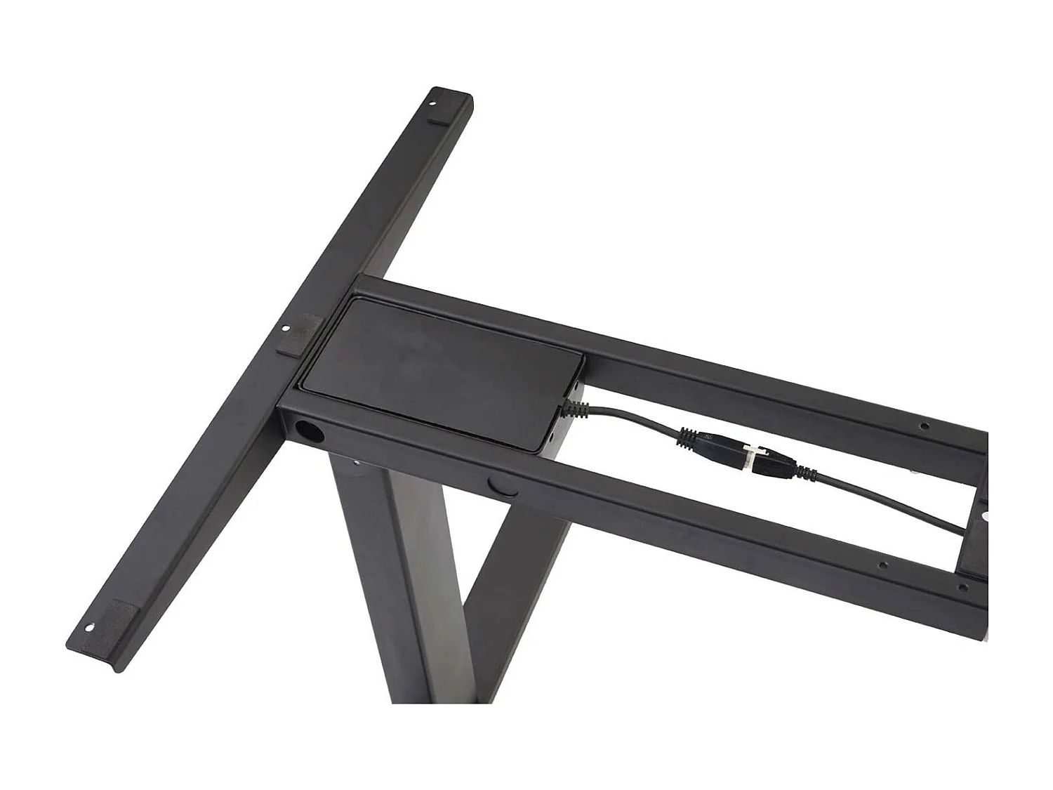 3in1 Gestell MCW-D40 Variabel Elektrisch, Schwarz