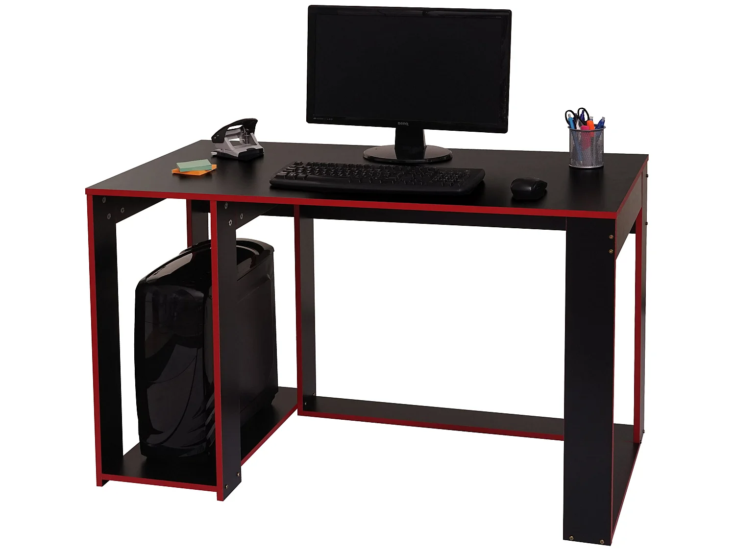 Bureau MCW-J26,  zwart-rood