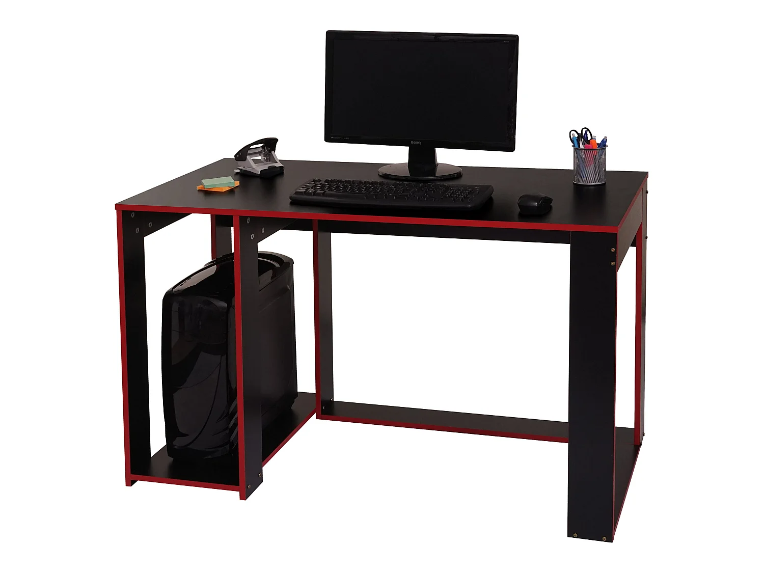 Bureau MCW-J26,  noir-rouge