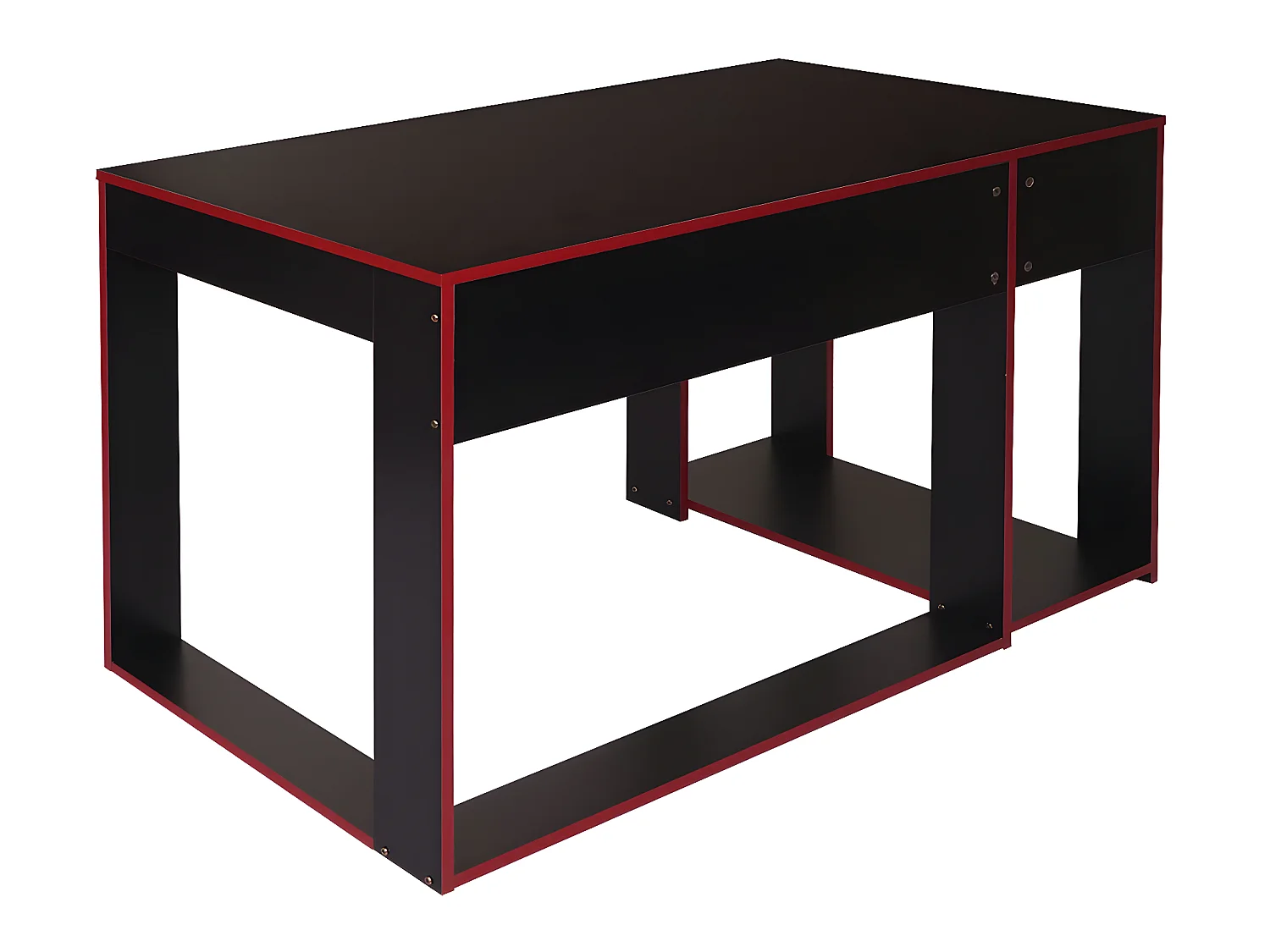Bureau MCW-J26,  noir-rouge