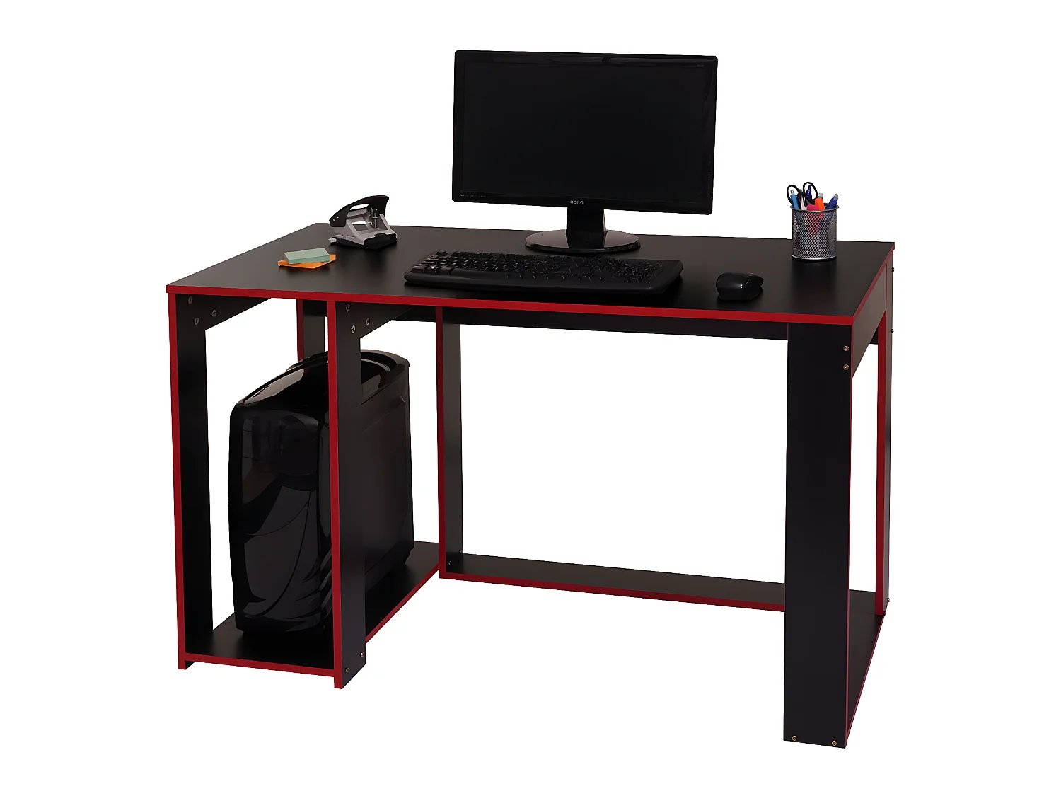 Bureau MCW-J26,  noir-rouge