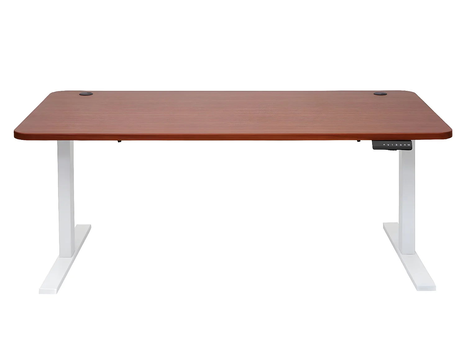 Schreibtisch MCW-D40, Natur, weiß