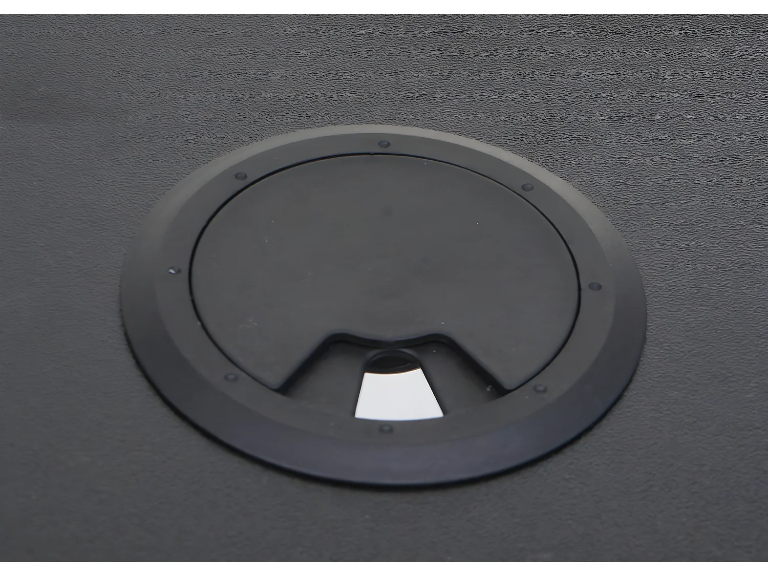 Scrivania ufficio studio MCW-E94 MDF rivestimento melaminico nero