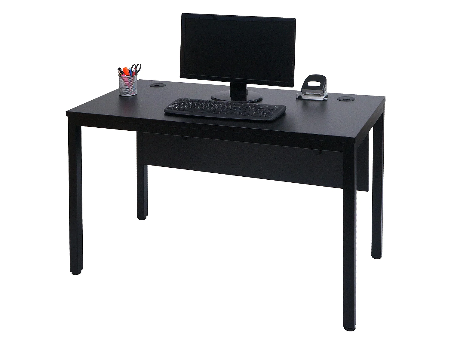 Schreibtisch MCW-E94, Schwarz