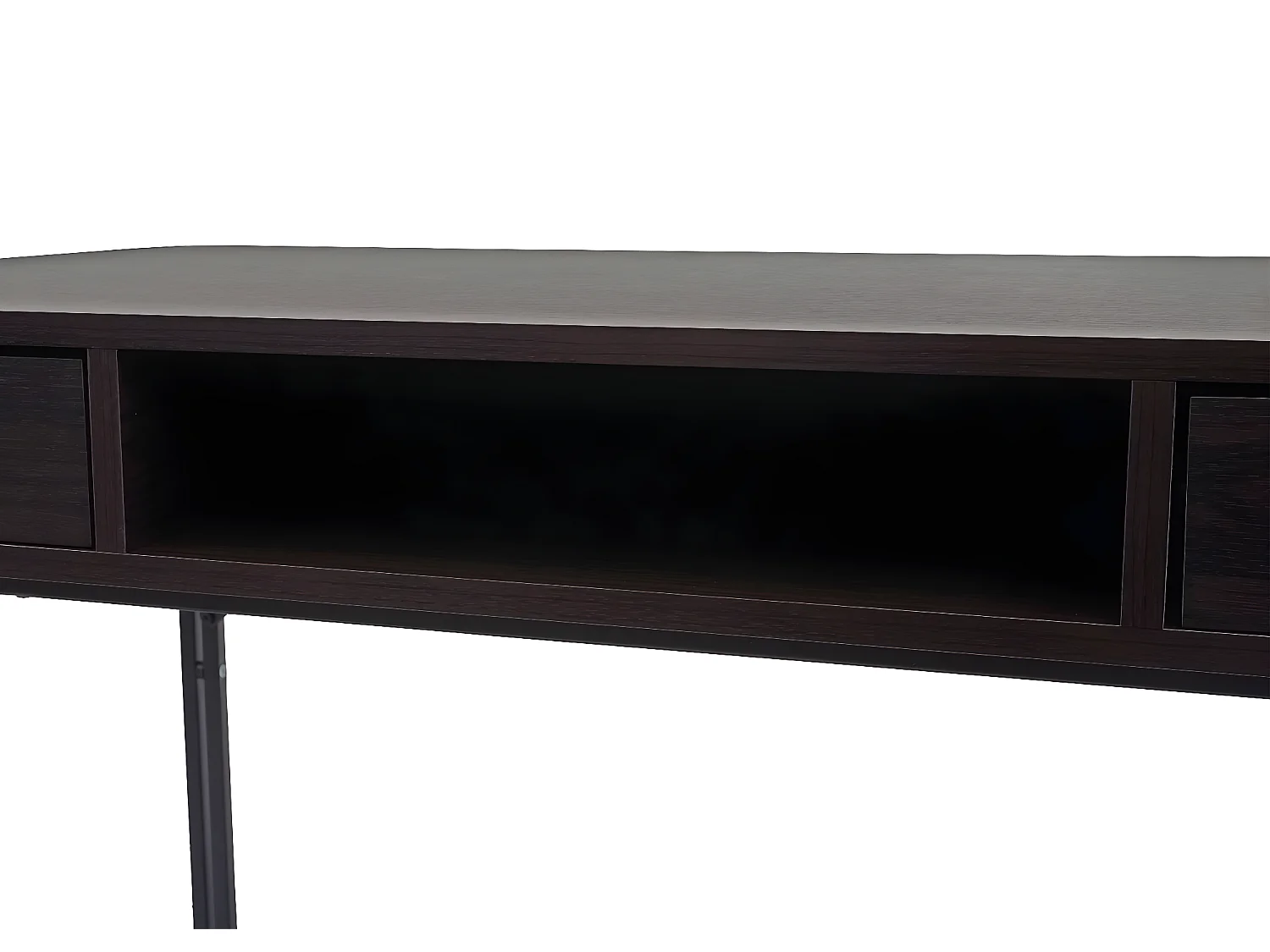 Biurko MCW-A27,  ciemny brąz