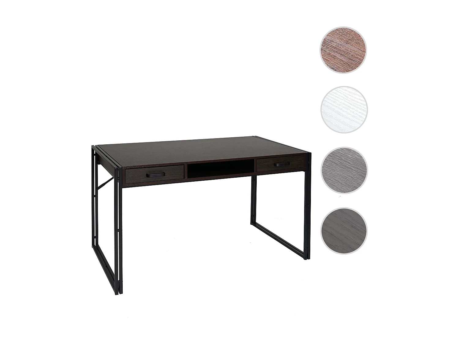 Bureau MCW-A27,  brun foncé