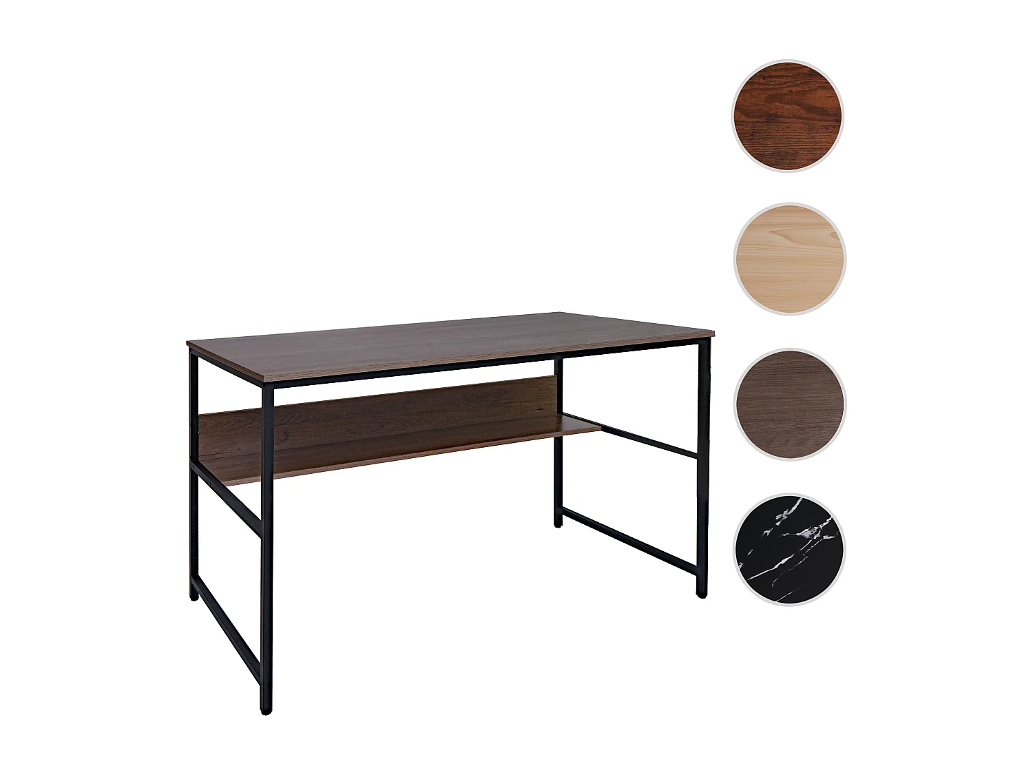 Bureau MCW-K80,  gris-brun