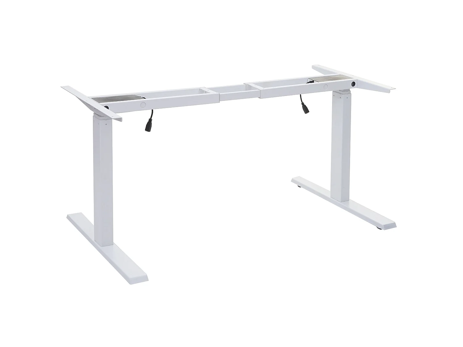 Gestell MCW-D40 für Schreibtisch, Weiß