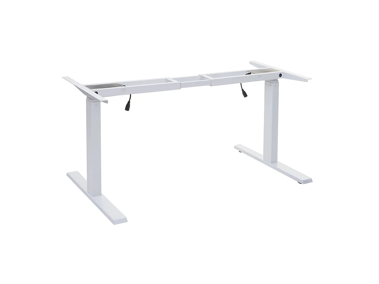 Gestell MCW-D40 für Schreibtisch, Weiß