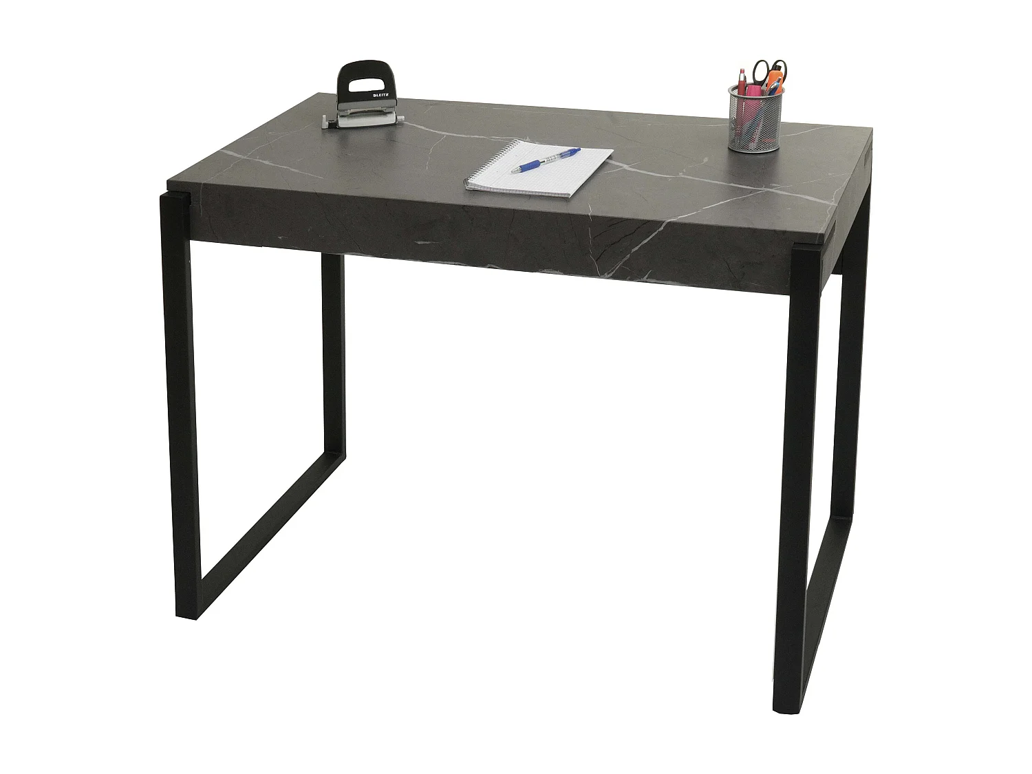 Bureau MCW-L53,  aspect marbre gris