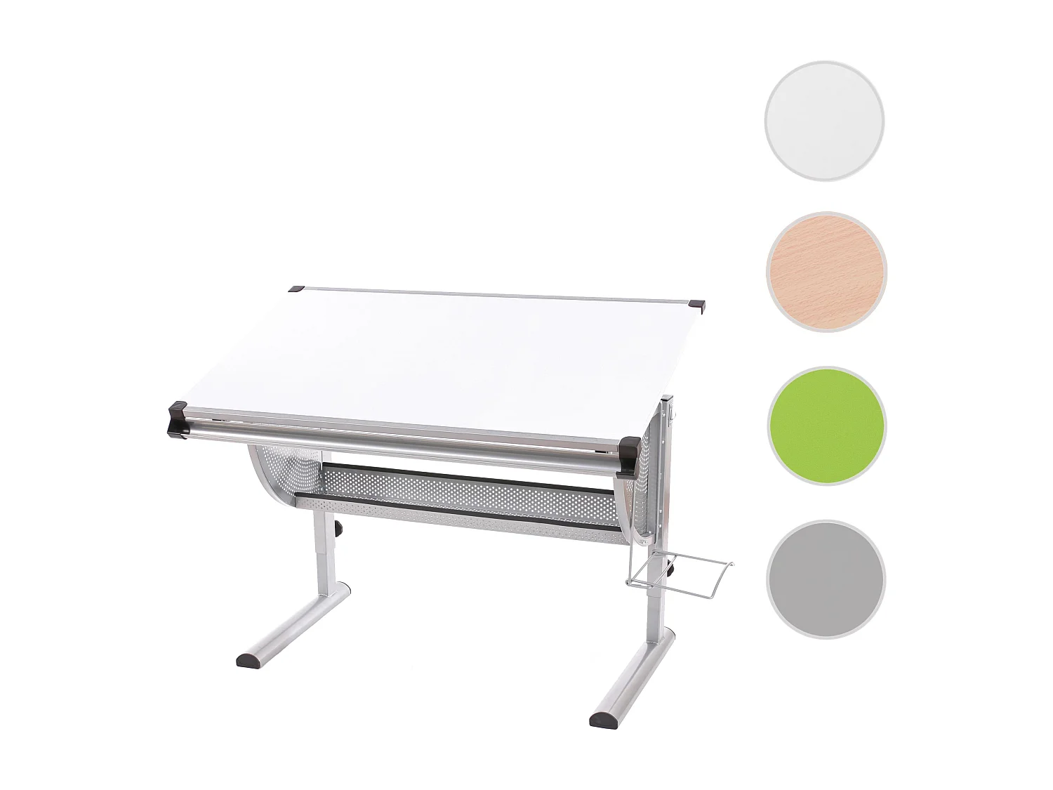 Bureau d'écolier Preston,  blanc