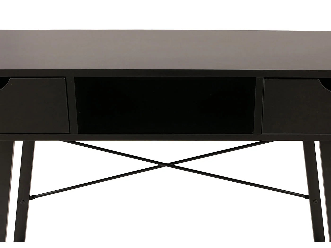 Schreibtisch MCW-E92, Schwarz