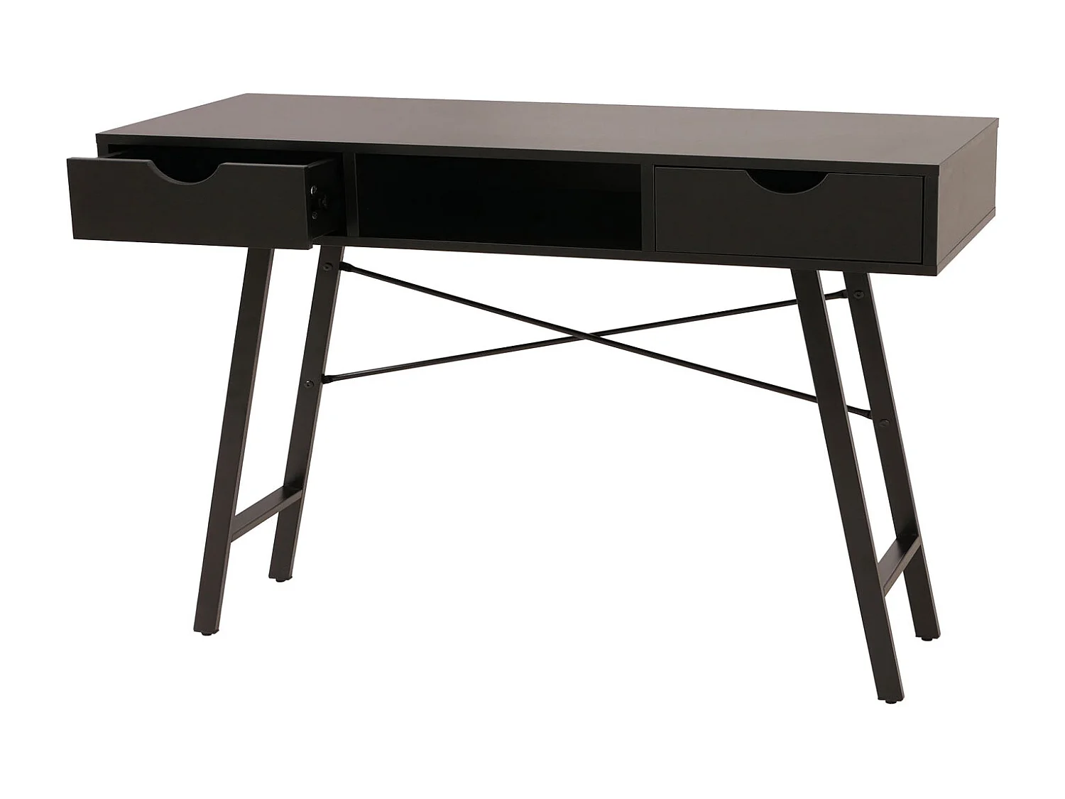 Schreibtisch MCW-E92, Schwarz