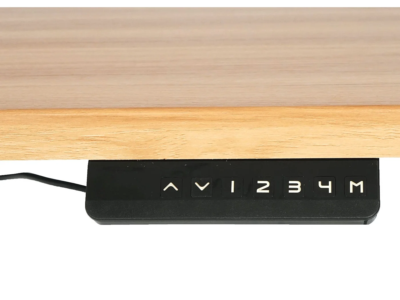 Schreibtisch MCW-D40, Eiche-Dekor, anthrazit-grau
