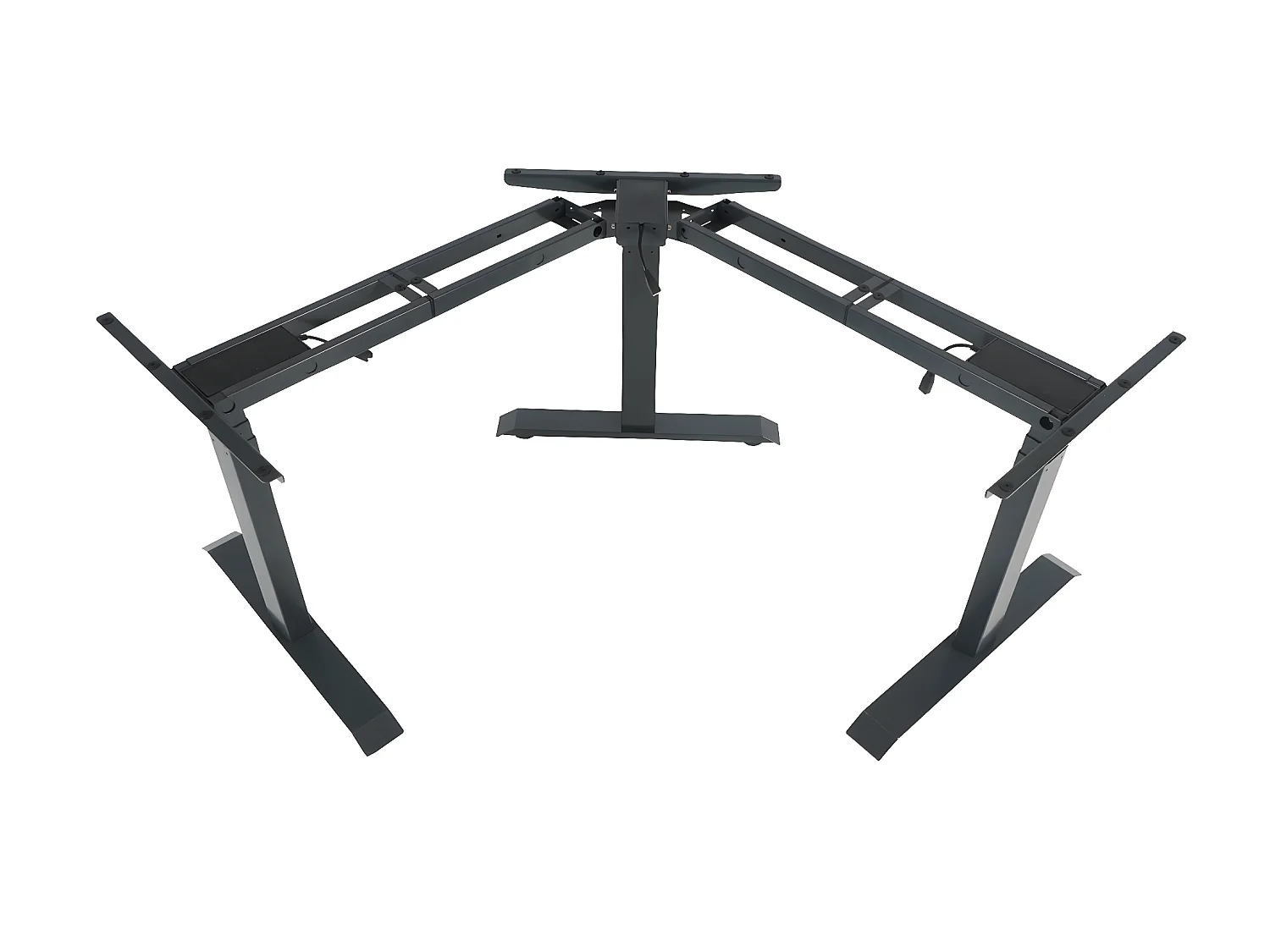 3in1 Gestell MCW-D40 Variabel Elektrisch, Anthrazit-grau