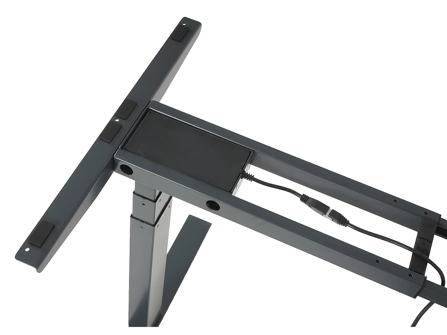 3in1 Gestell MCW-D40 Variabel Elektrisch, Anthrazit-grau