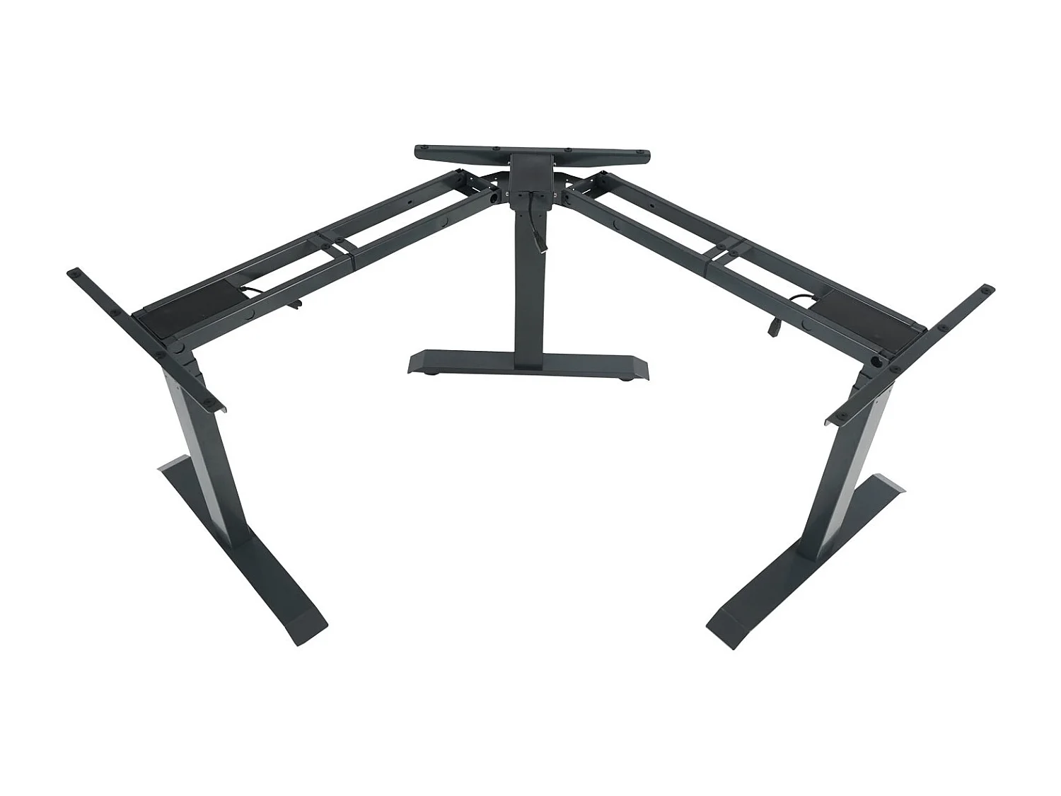 3in1 Gestell MCW-D40 Variabel Elektrisch, Anthrazit-grau