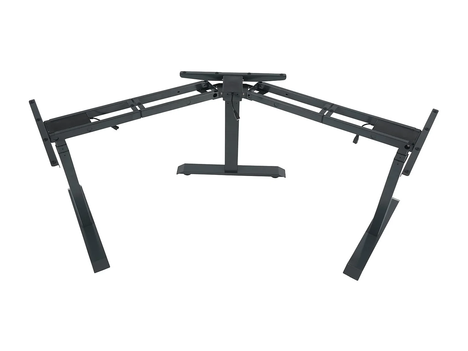 3in1 Gestell MCW-D40 Variabel Elektrisch, Anthrazit-grau