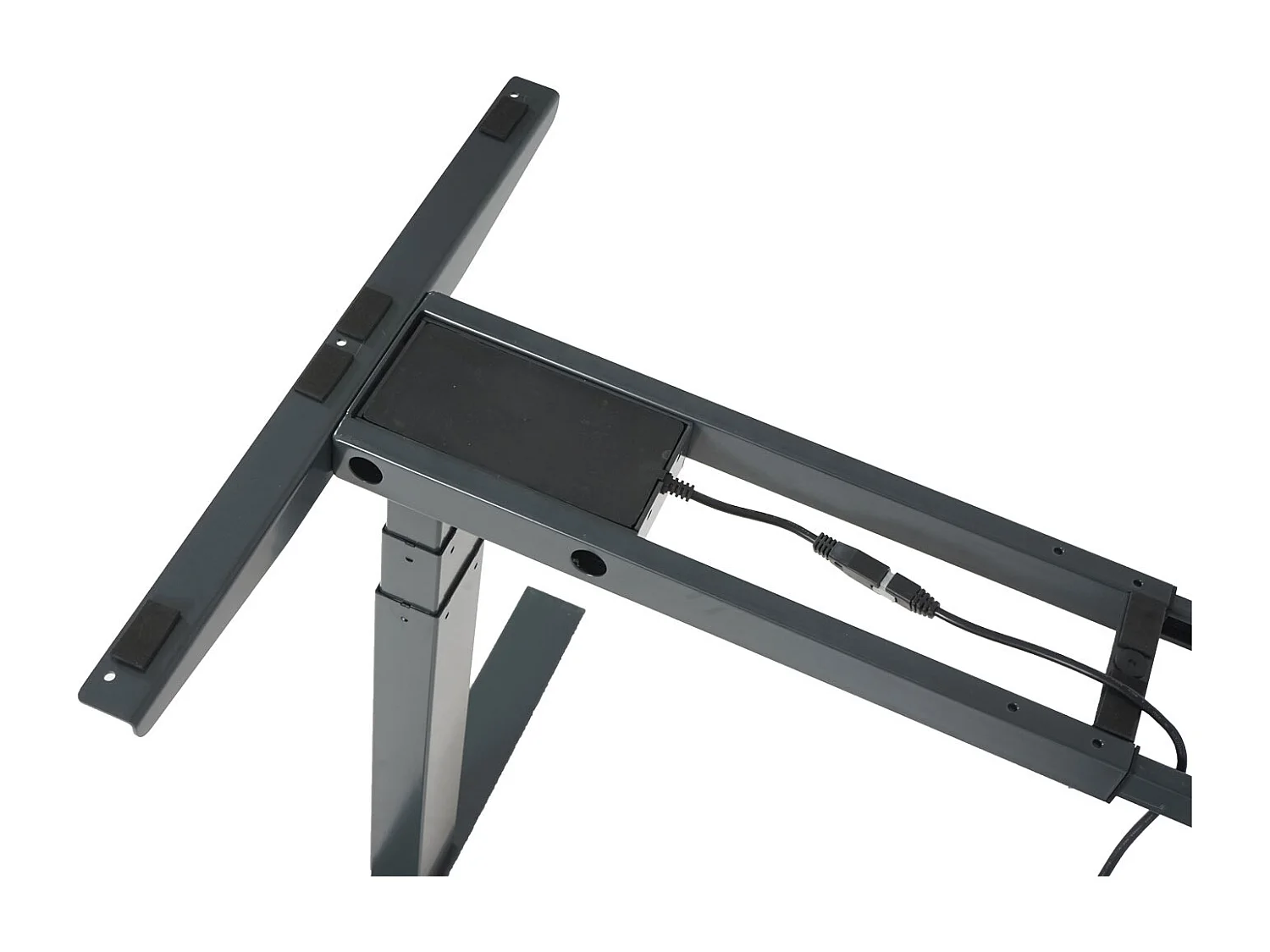 3in1 Gestell MCW-D40 Variabel Elektrisch, Anthrazit-grau