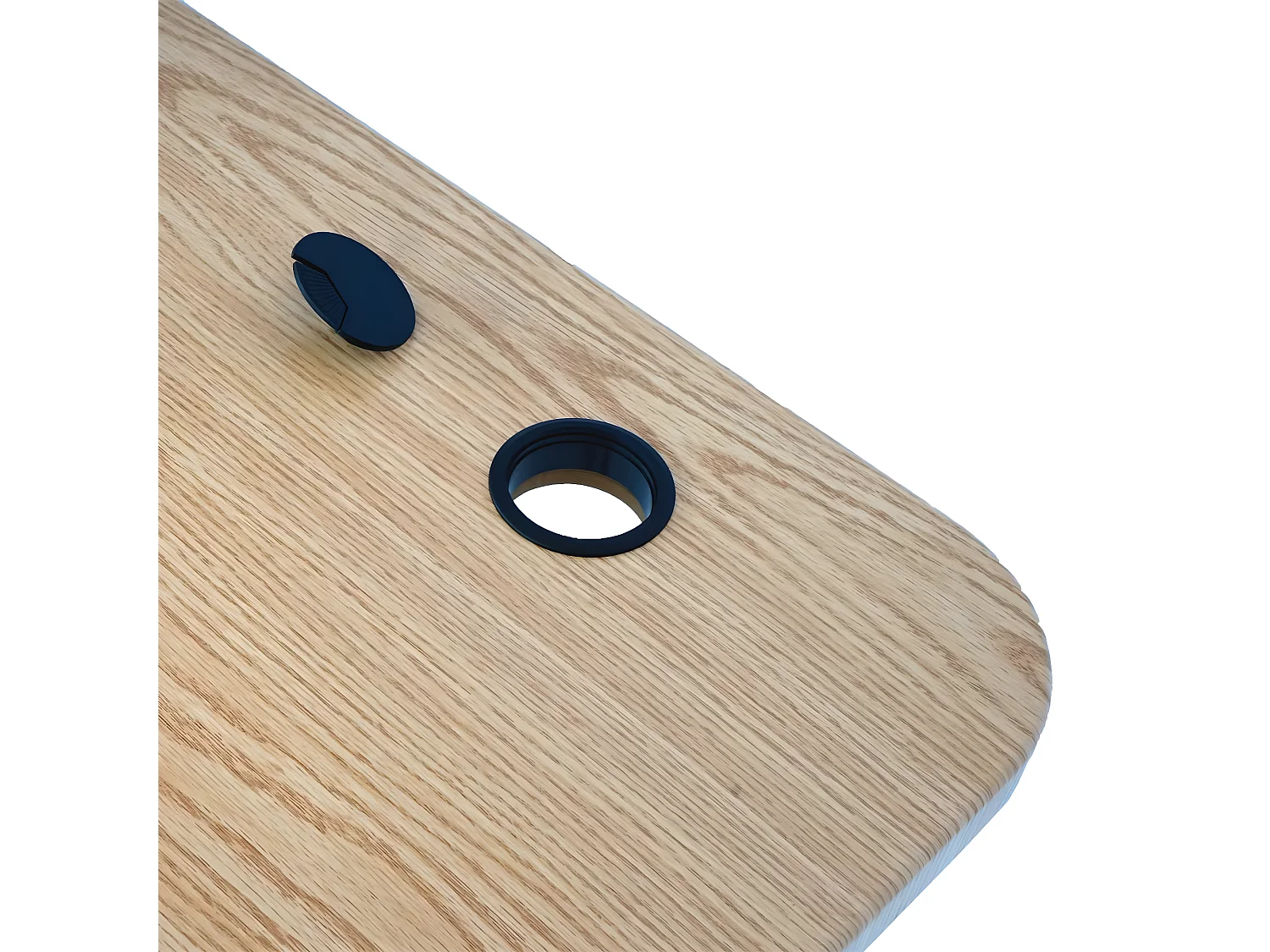 Schreibtisch MCW-D40, Hellbraun, grau