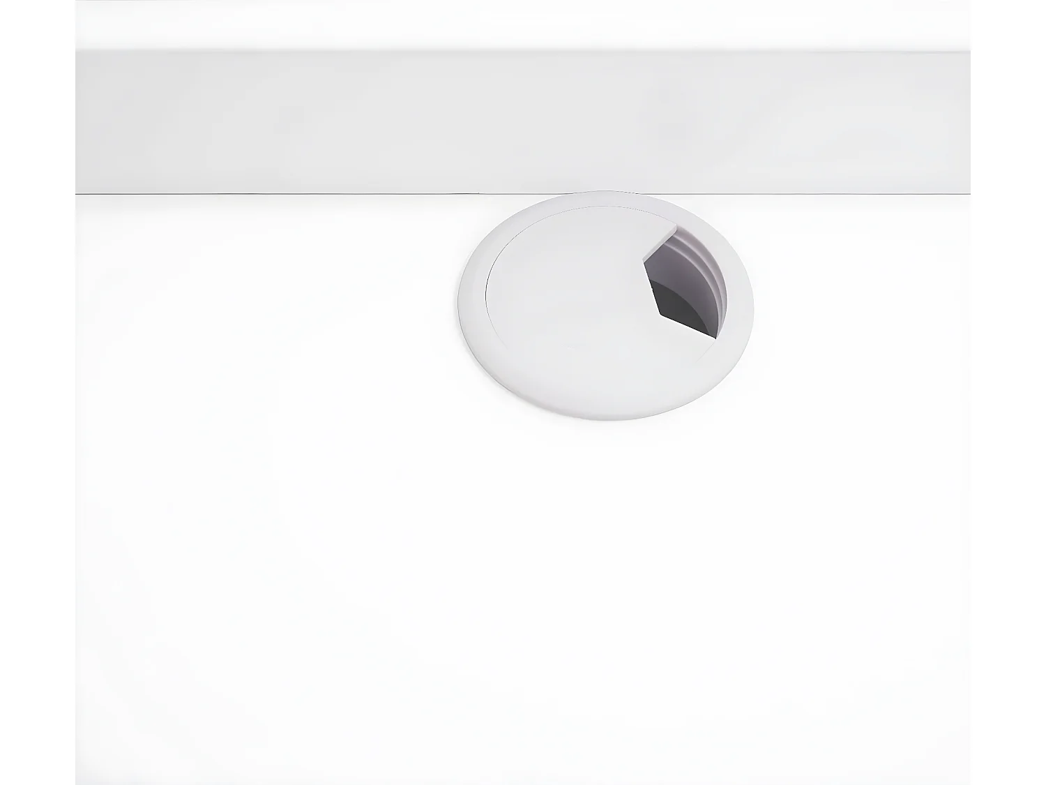 Biurko MCW-A70b,  biały