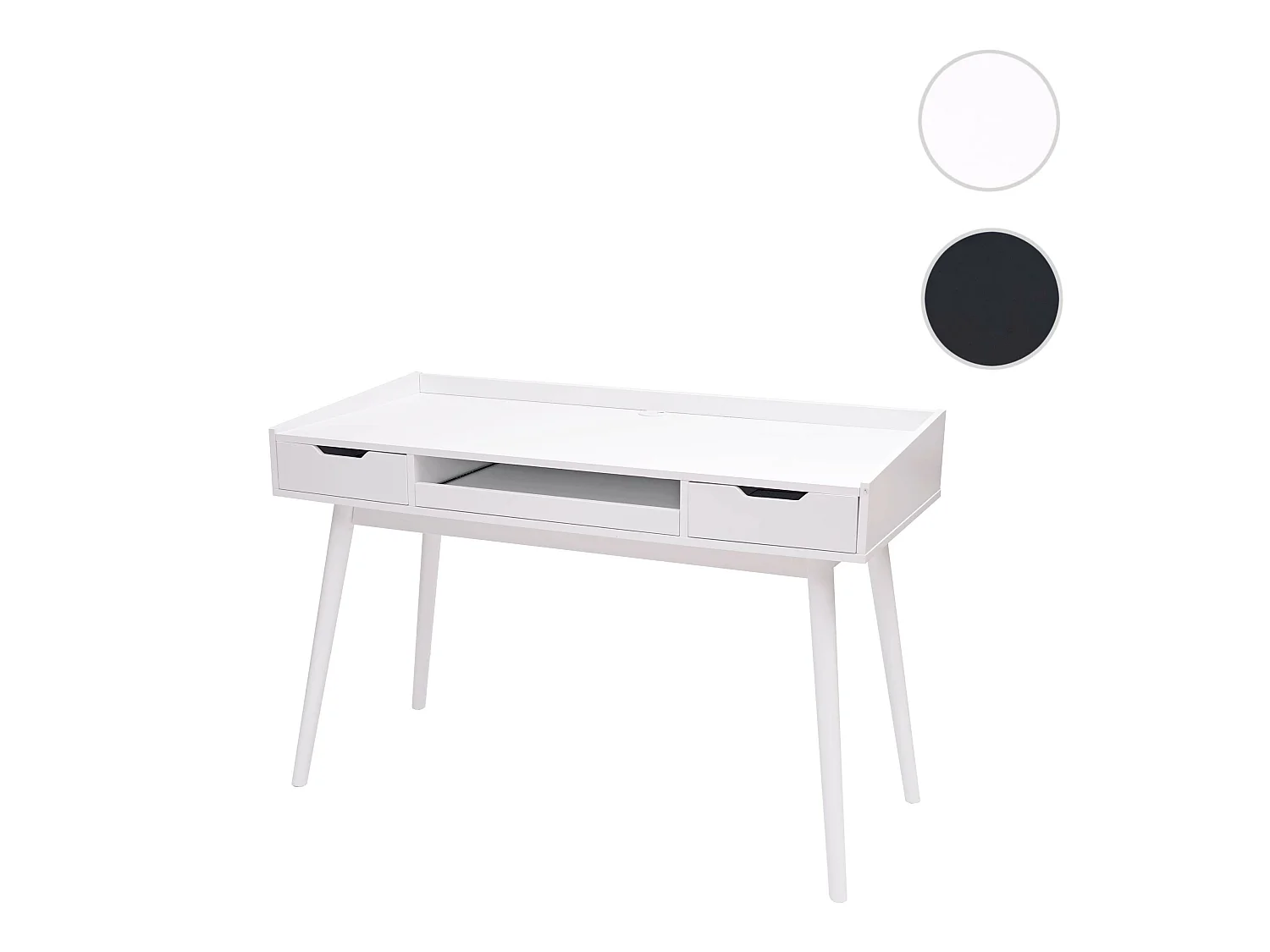 Biurko MCW-A70b,  biały