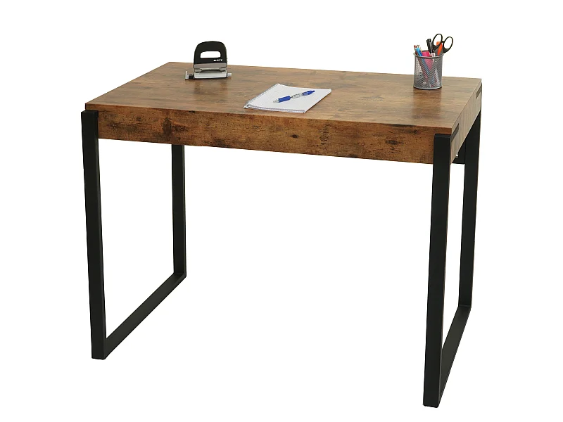 Schreibtisch MCW-L53, Dunkle Wildeiche