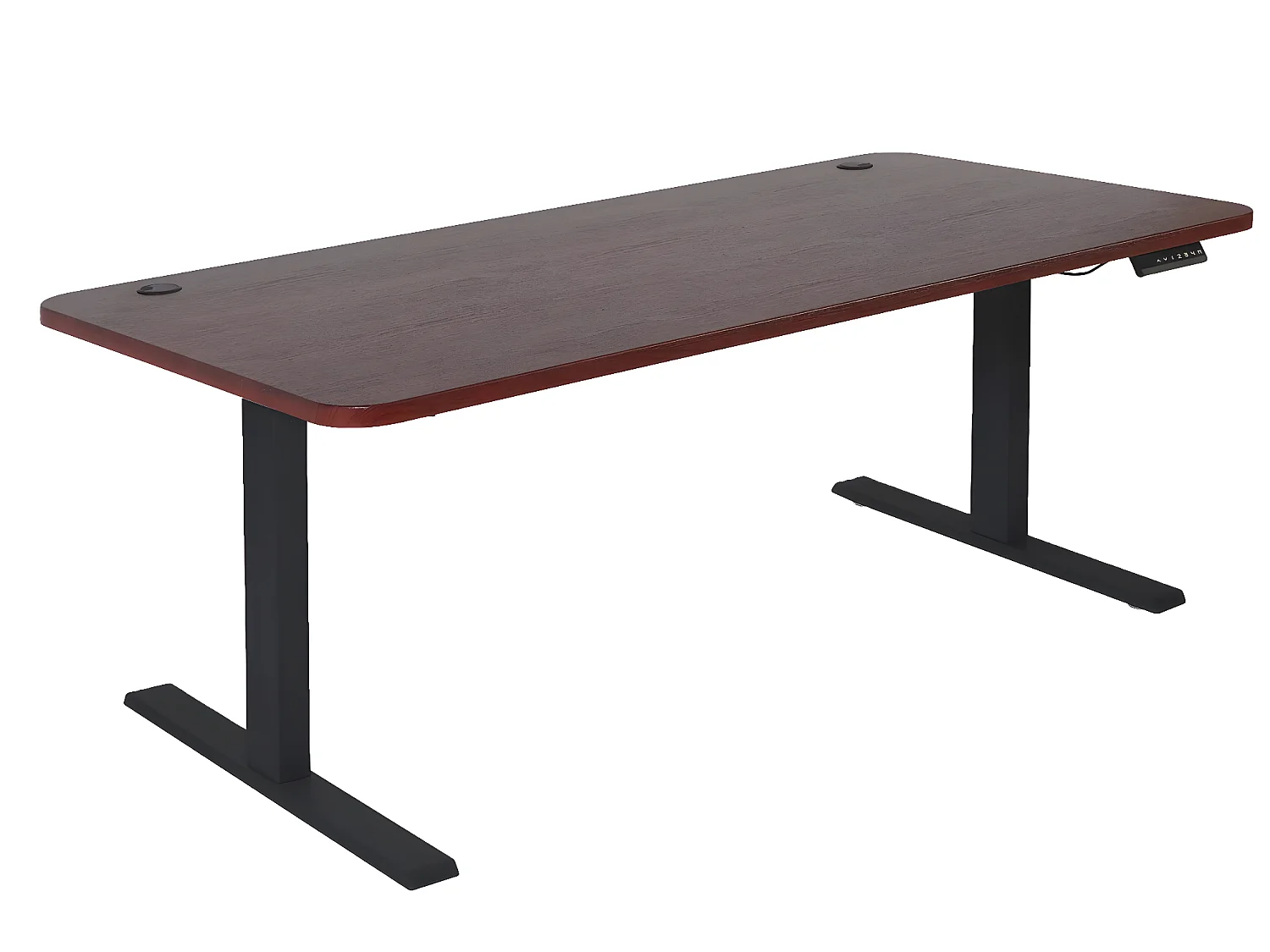 Schreibtisch MCW-D40, Kirsch-Dekor, schwarz