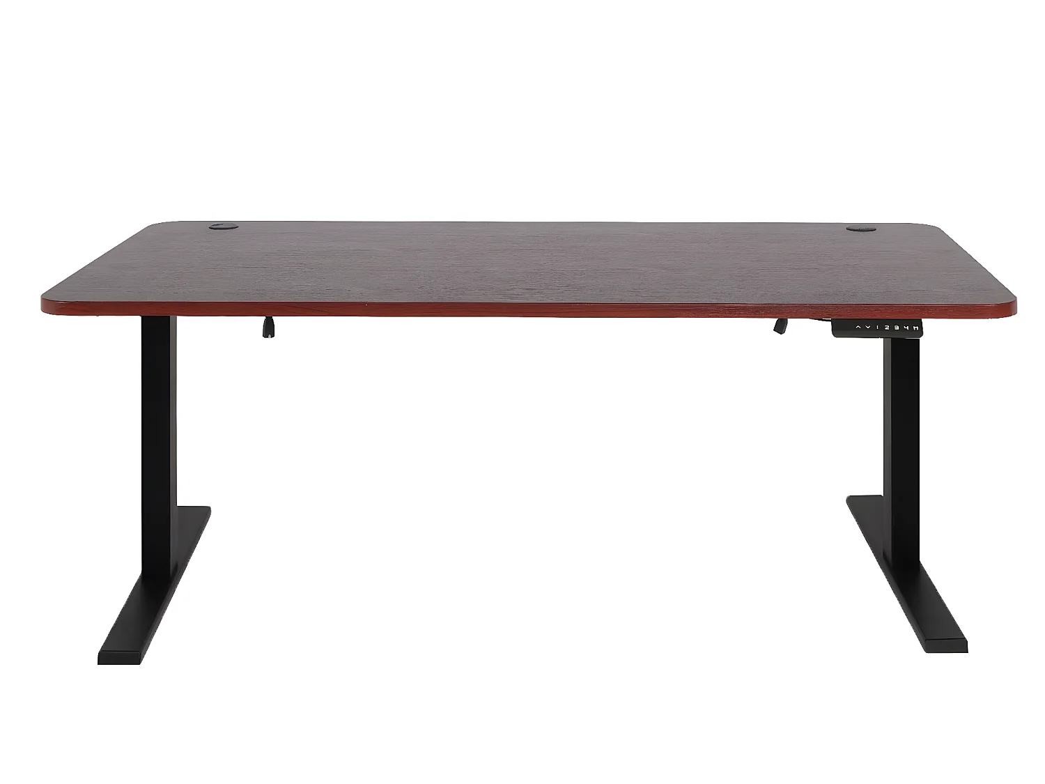 Schreibtisch MCW-D40, Kirsch-Dekor, schwarz