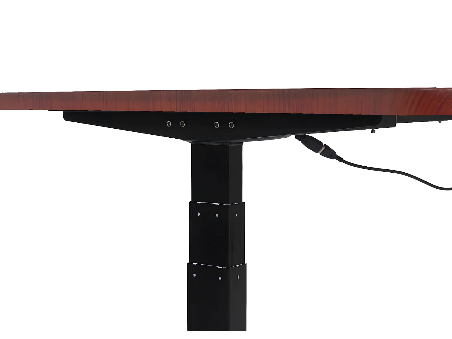 Schreibtisch MCW-D40, Kirsch-Dekor, schwarz