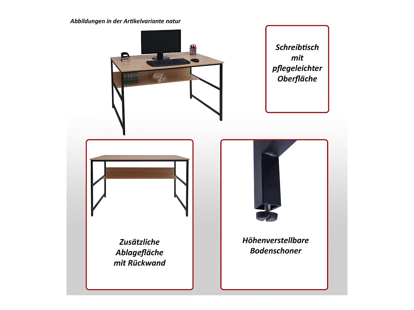 Bureau MCW-K80,  brun