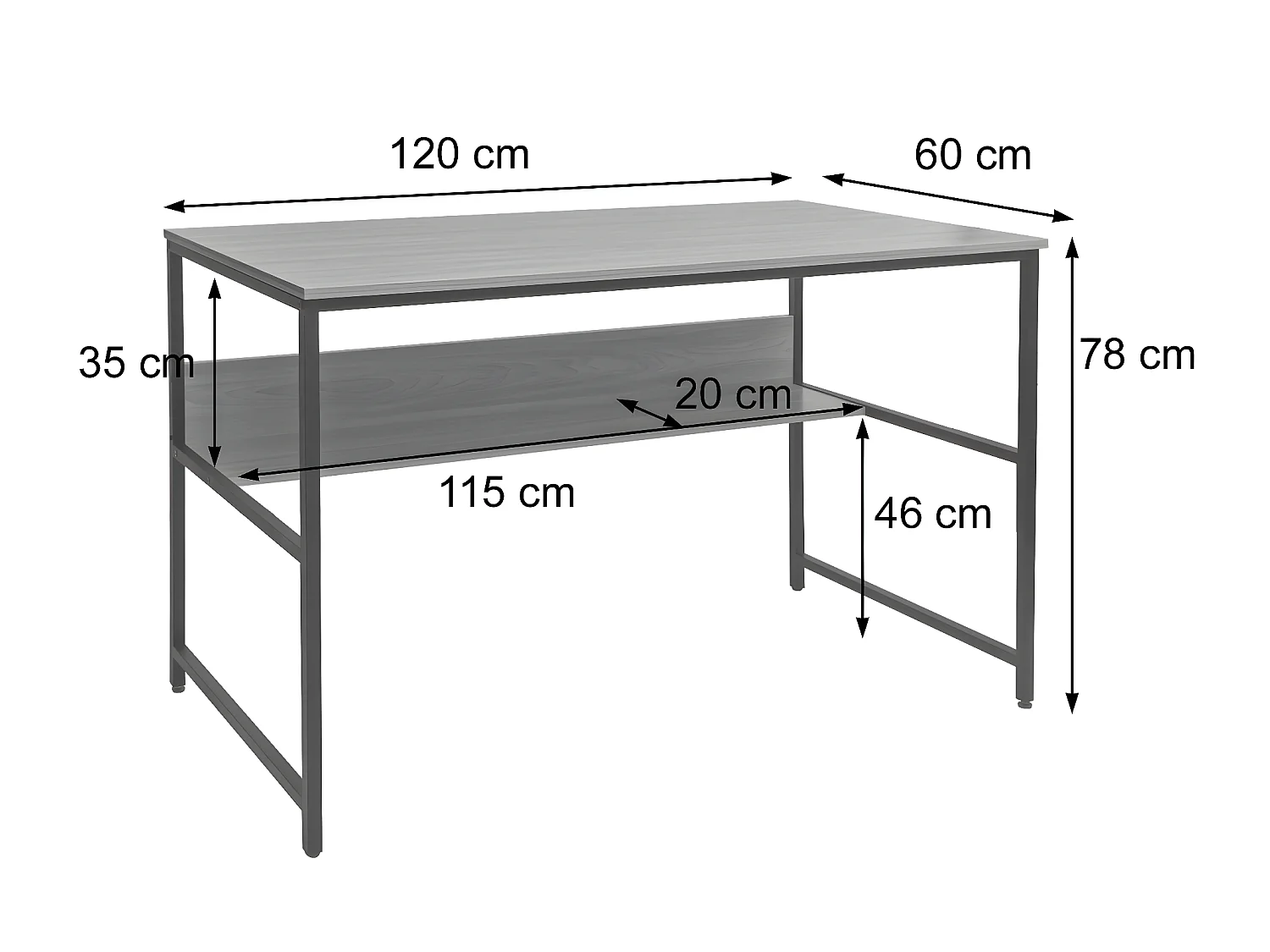 Bureau MCW-K80,  brun