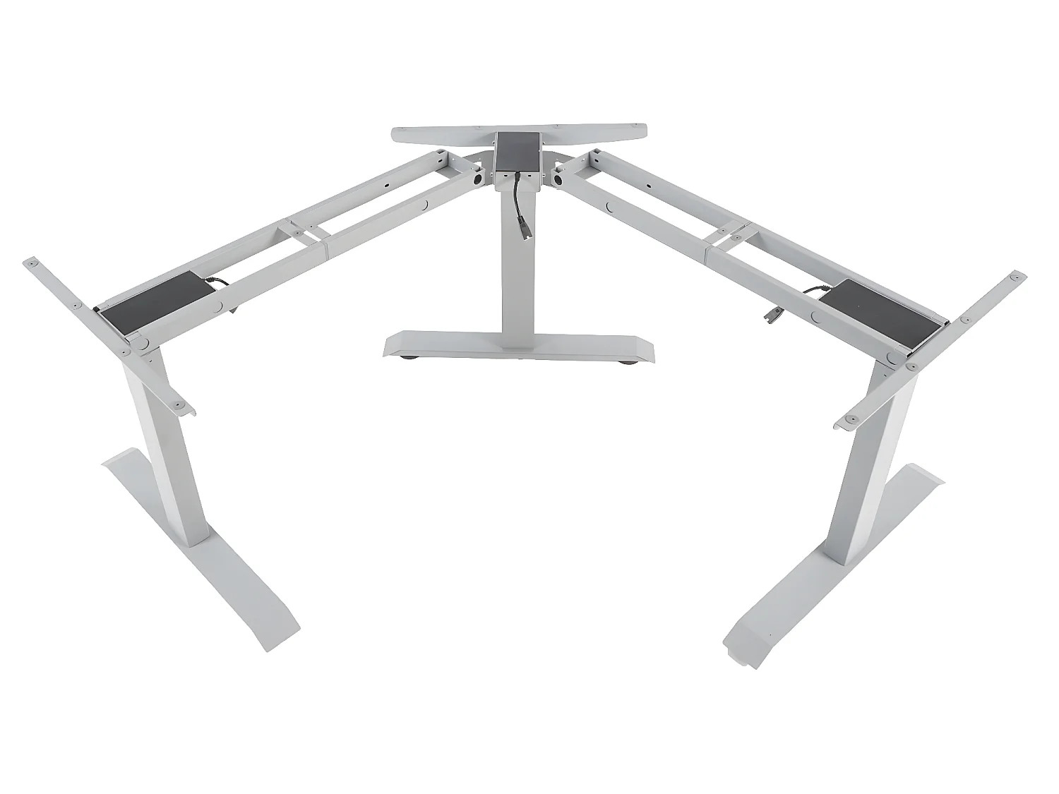 3in1 Gestell MCW-D40 Variabel Elektrisch, Grau