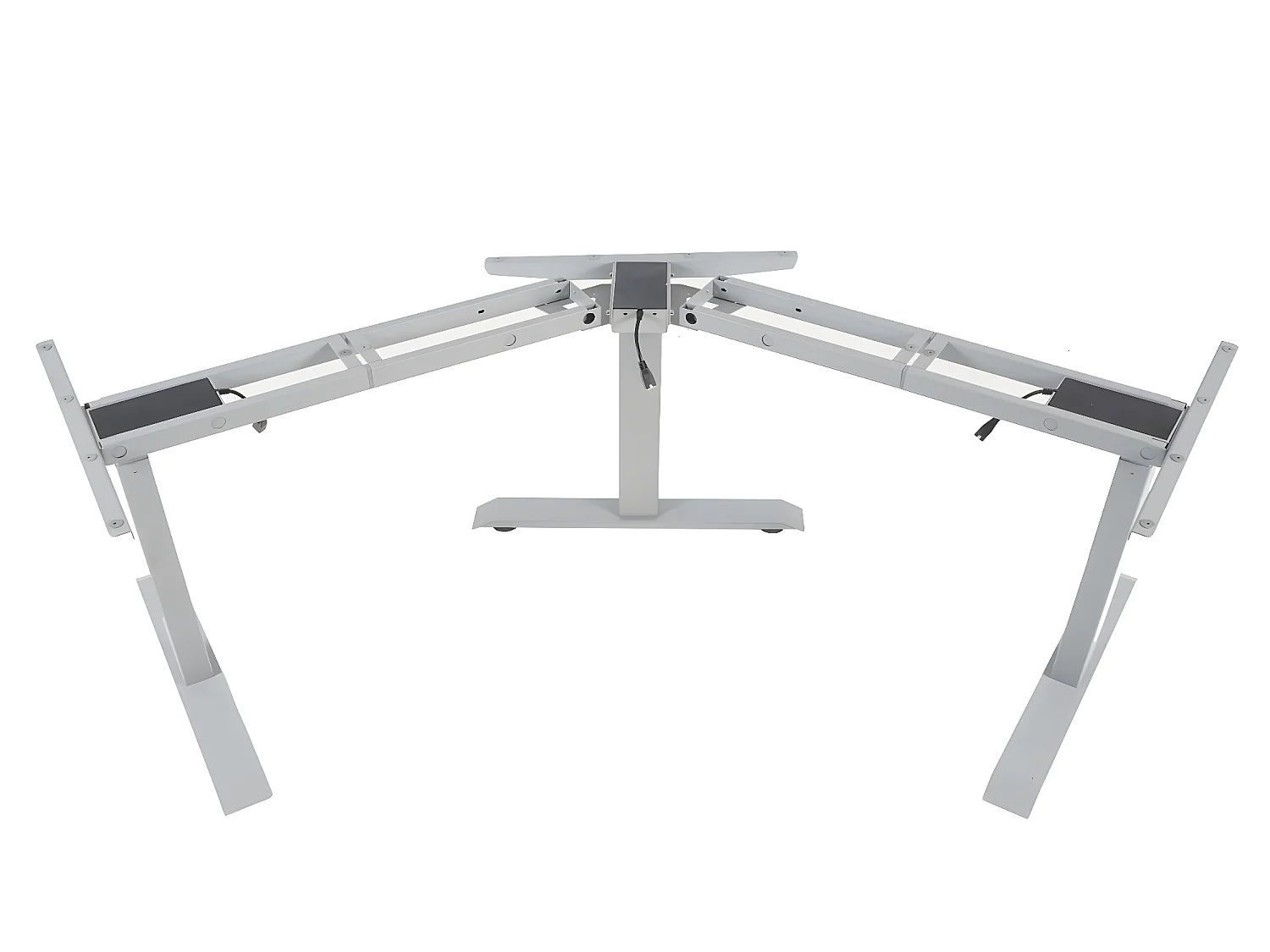 3in1 Gestell MCW-D40 Variabel Elektrisch, Grau