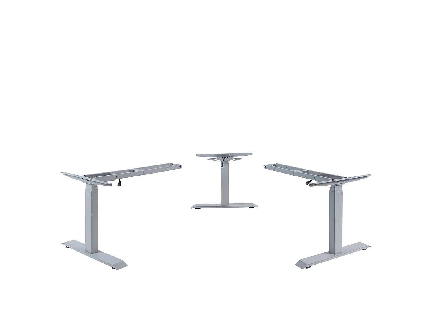 3in1 Gestell MCW-D40 Variabel Elektrisch, Grau