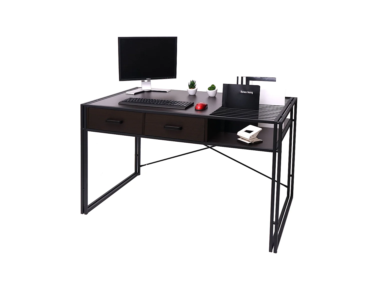 Bureau MCW-H91,  brun foncé