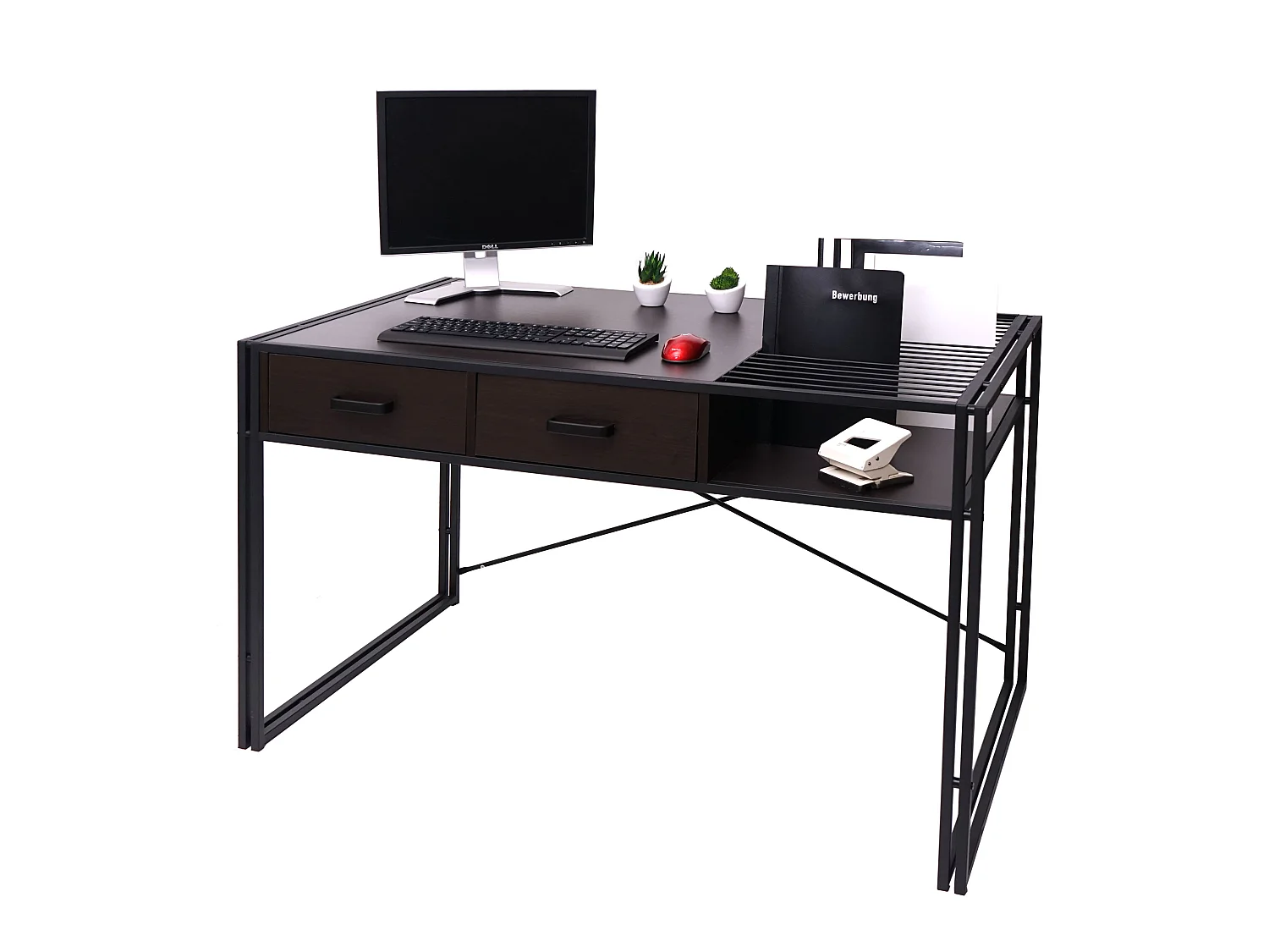 Bureau MCW-H91,  brun foncé