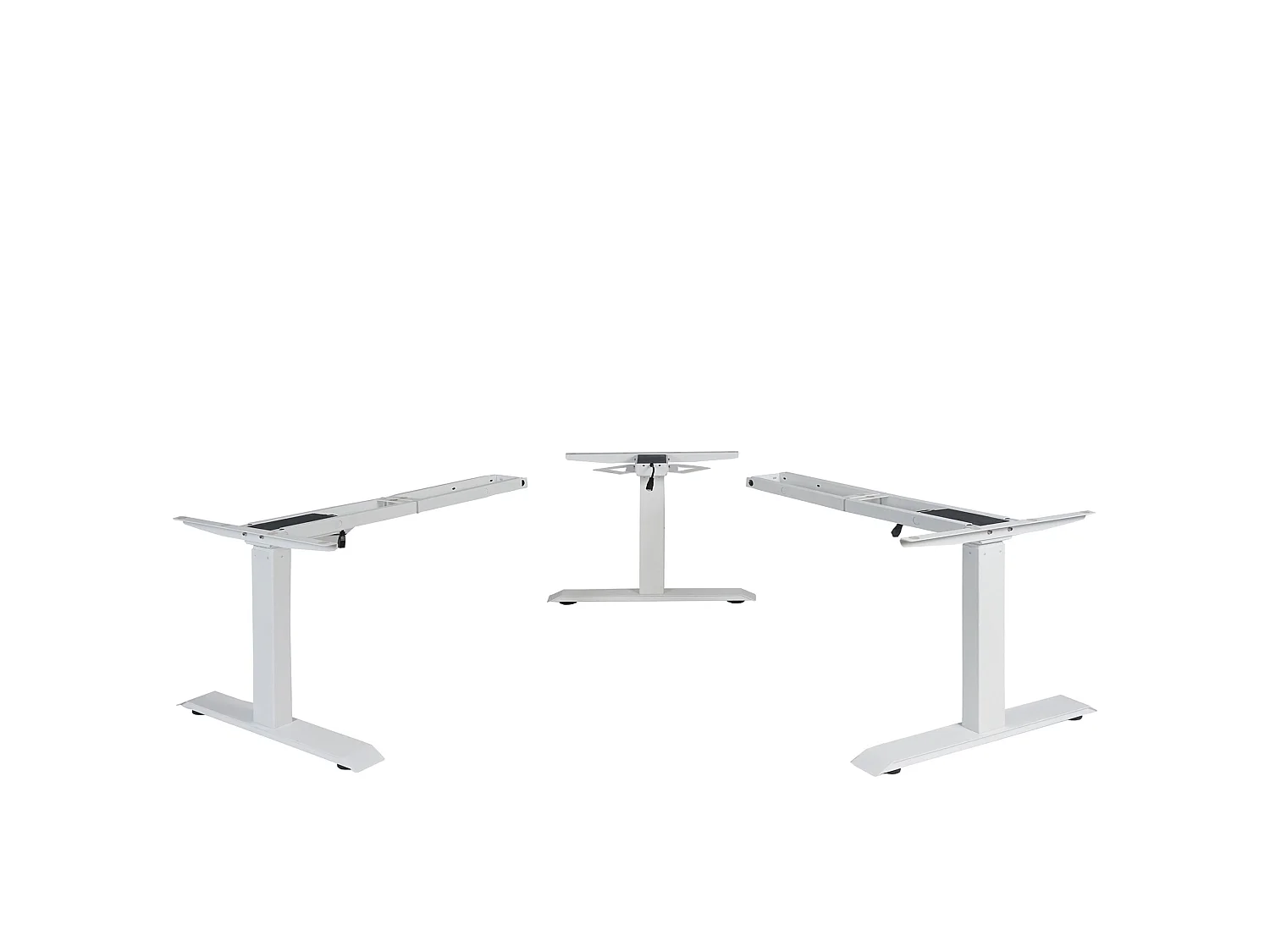 3in1 Gestell MCW-D40 Variabel Elektrisch, Weiß