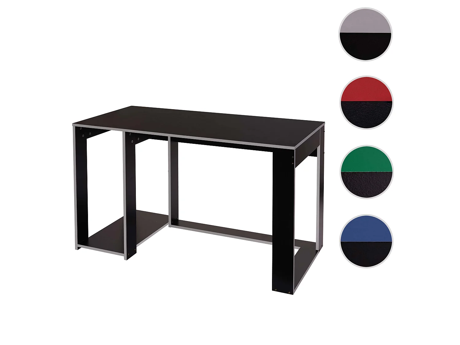 Bureau MCW-J26,  zwart-grijs