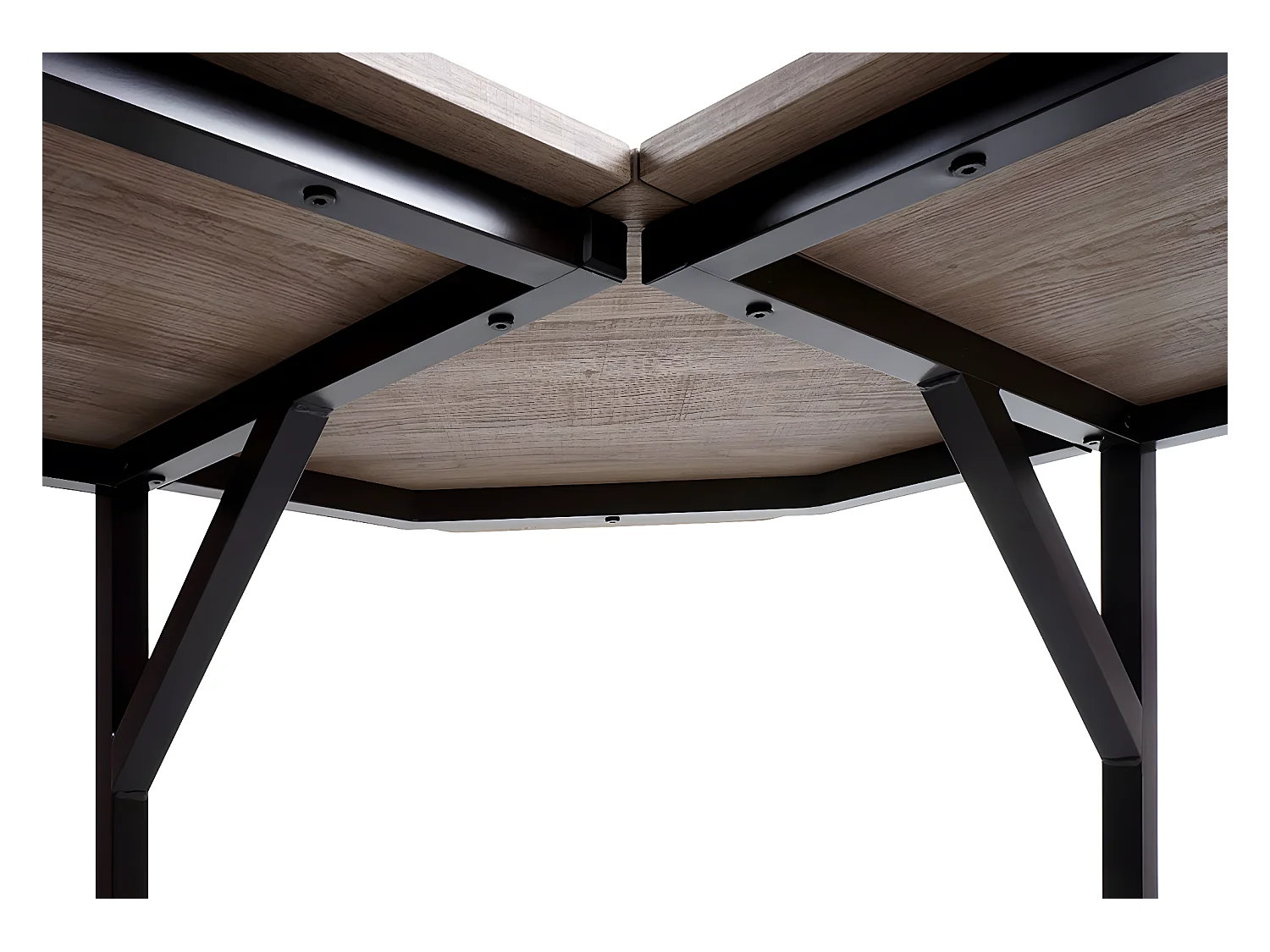 Hoekbureau MCW-K66,  natuurlijke kleur